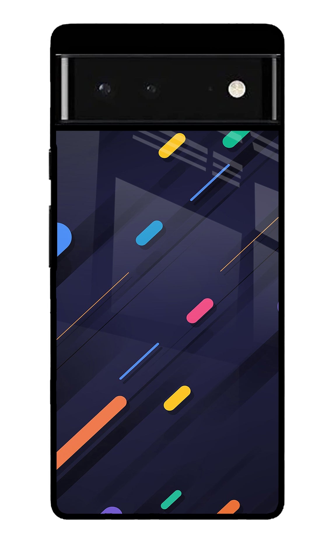 Abstract Design Google Pixel 6 Glossy Case