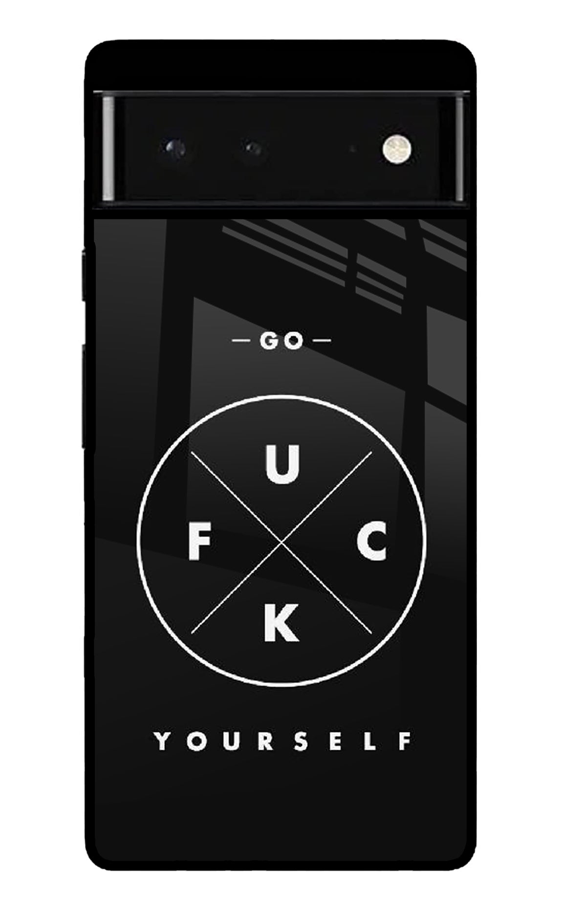 Go Fuck Yourself Google Pixel 6 Glossy Case