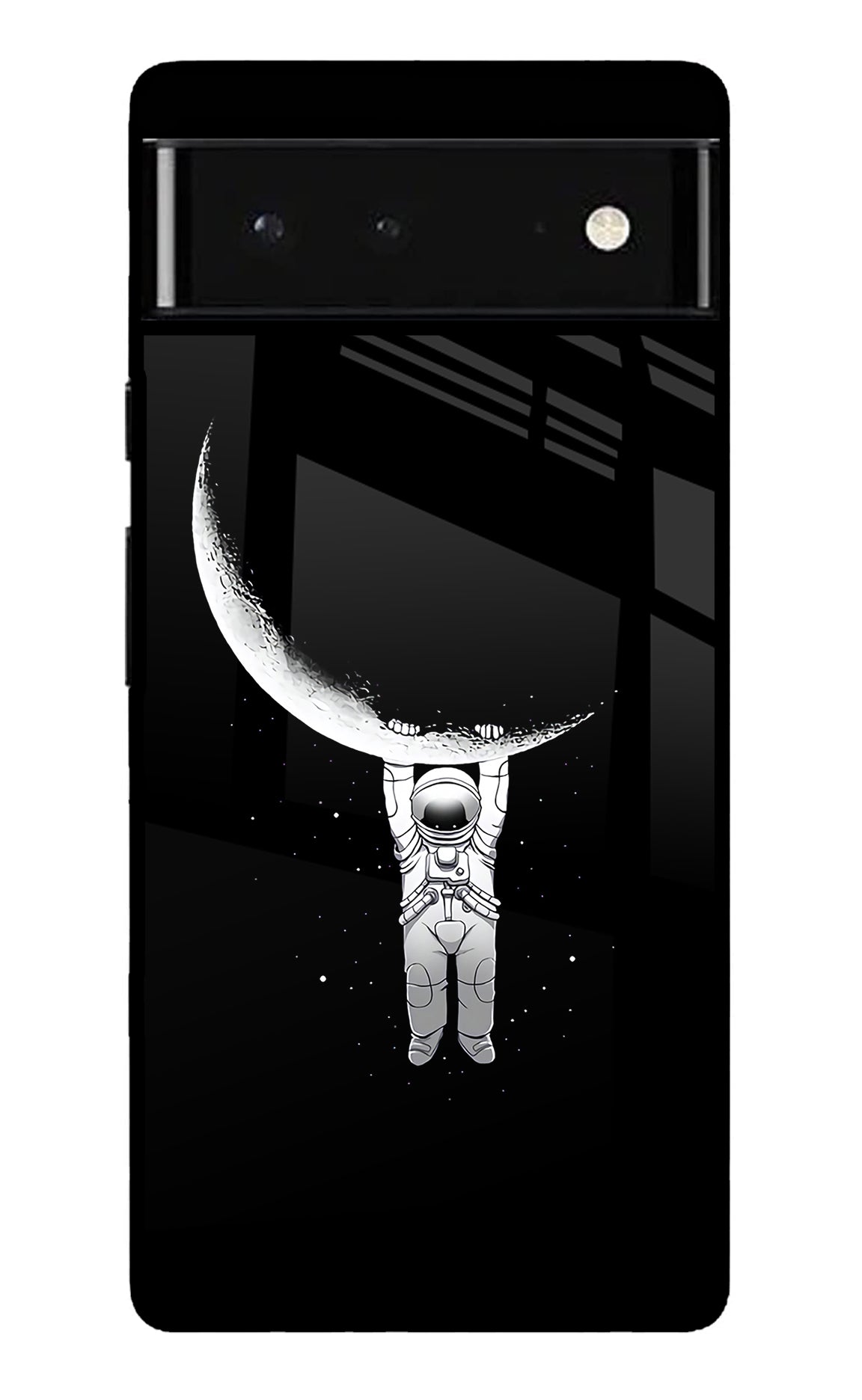 Moon Space Google Pixel 6 Glossy Case
