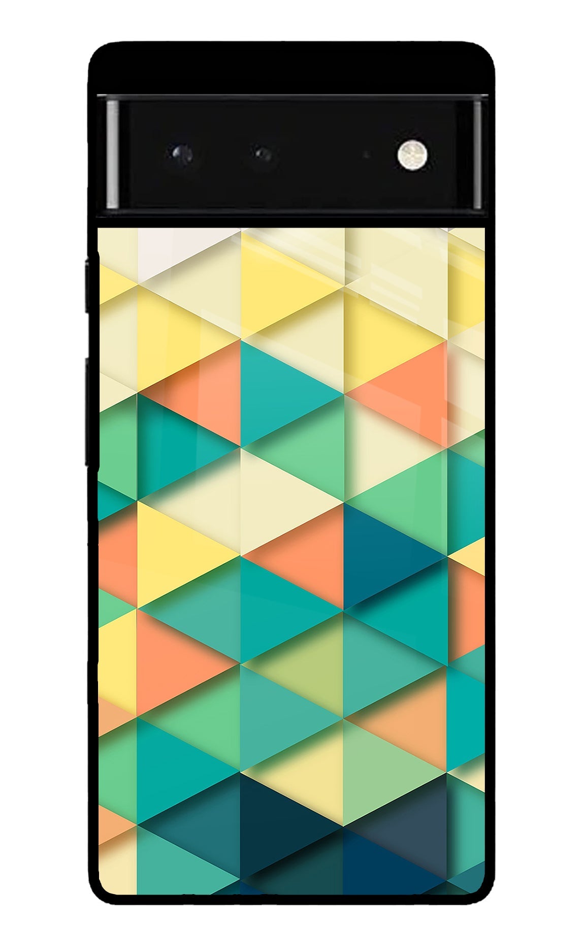 Abstract Google Pixel 6 Glossy Case