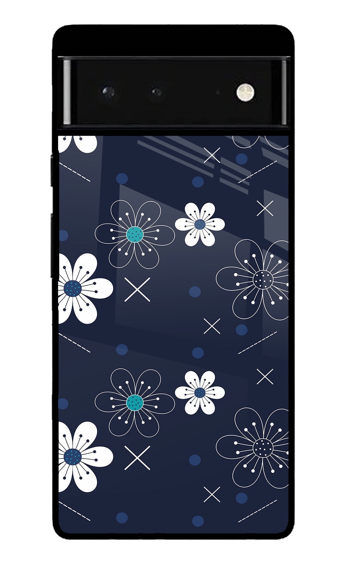 Flowers Google Pixel 6 Glossy Case