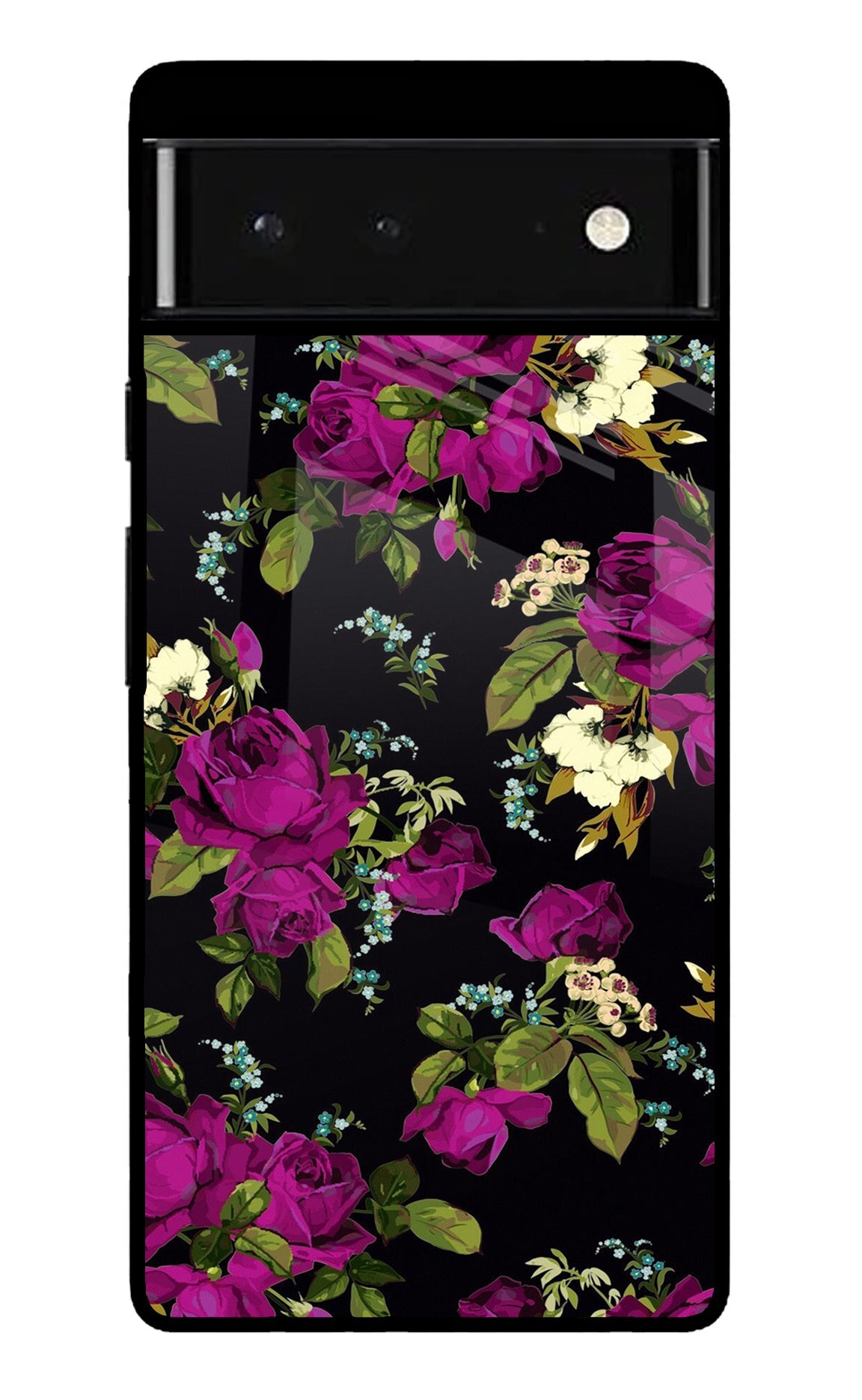 Flowers Google Pixel 6 Glossy Case