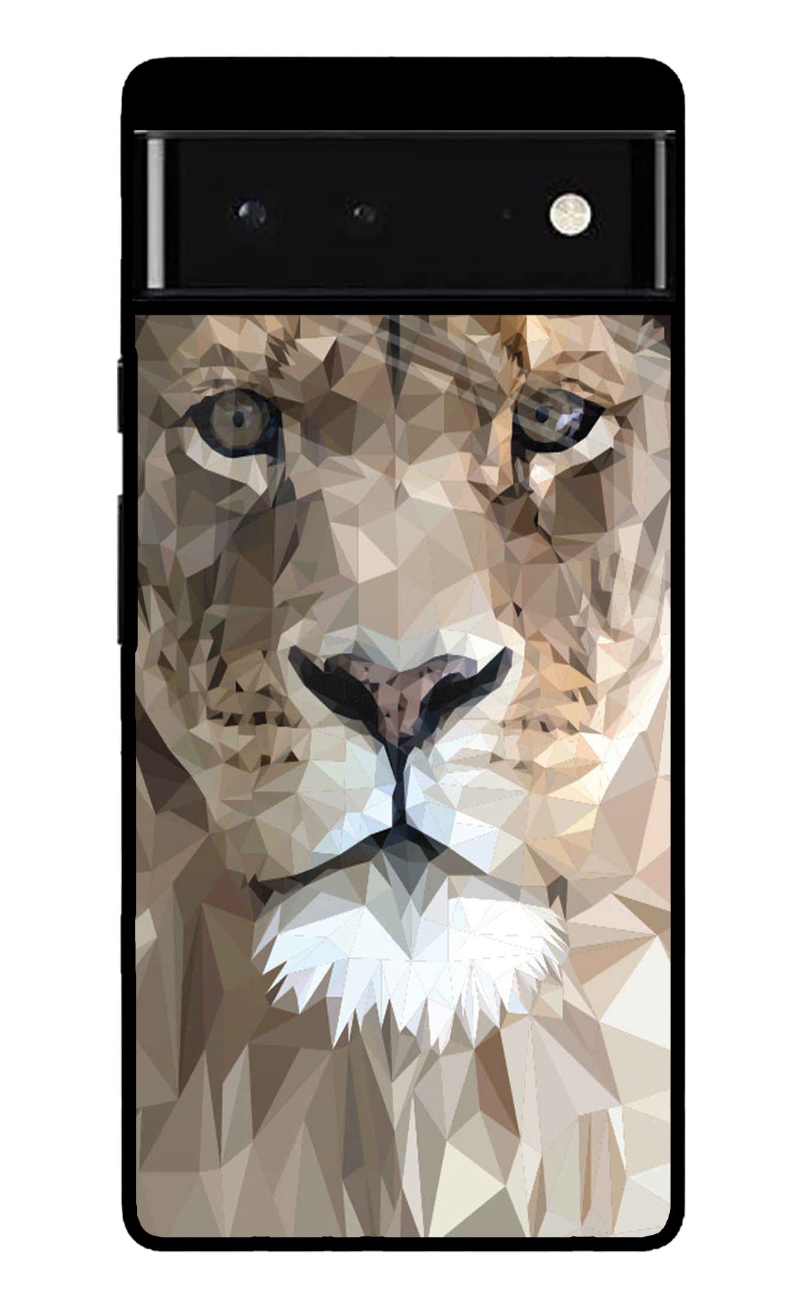 Lion Art Google Pixel 6 Glossy Case