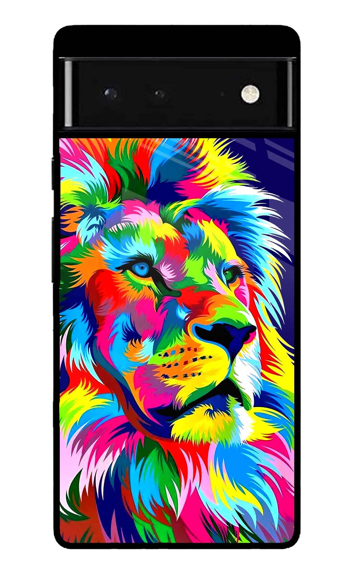 Vector Art Lion Google Pixel 6 Glossy Case