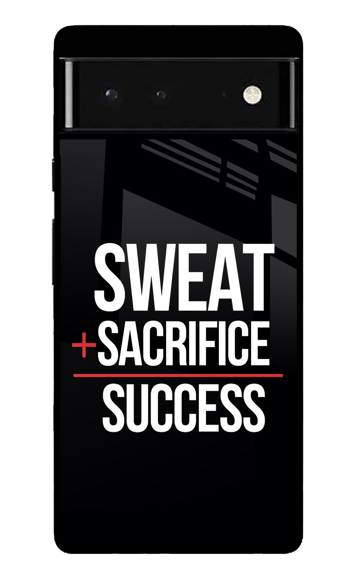 Sweat Sacrifice Success Google Pixel 6 Glossy Case