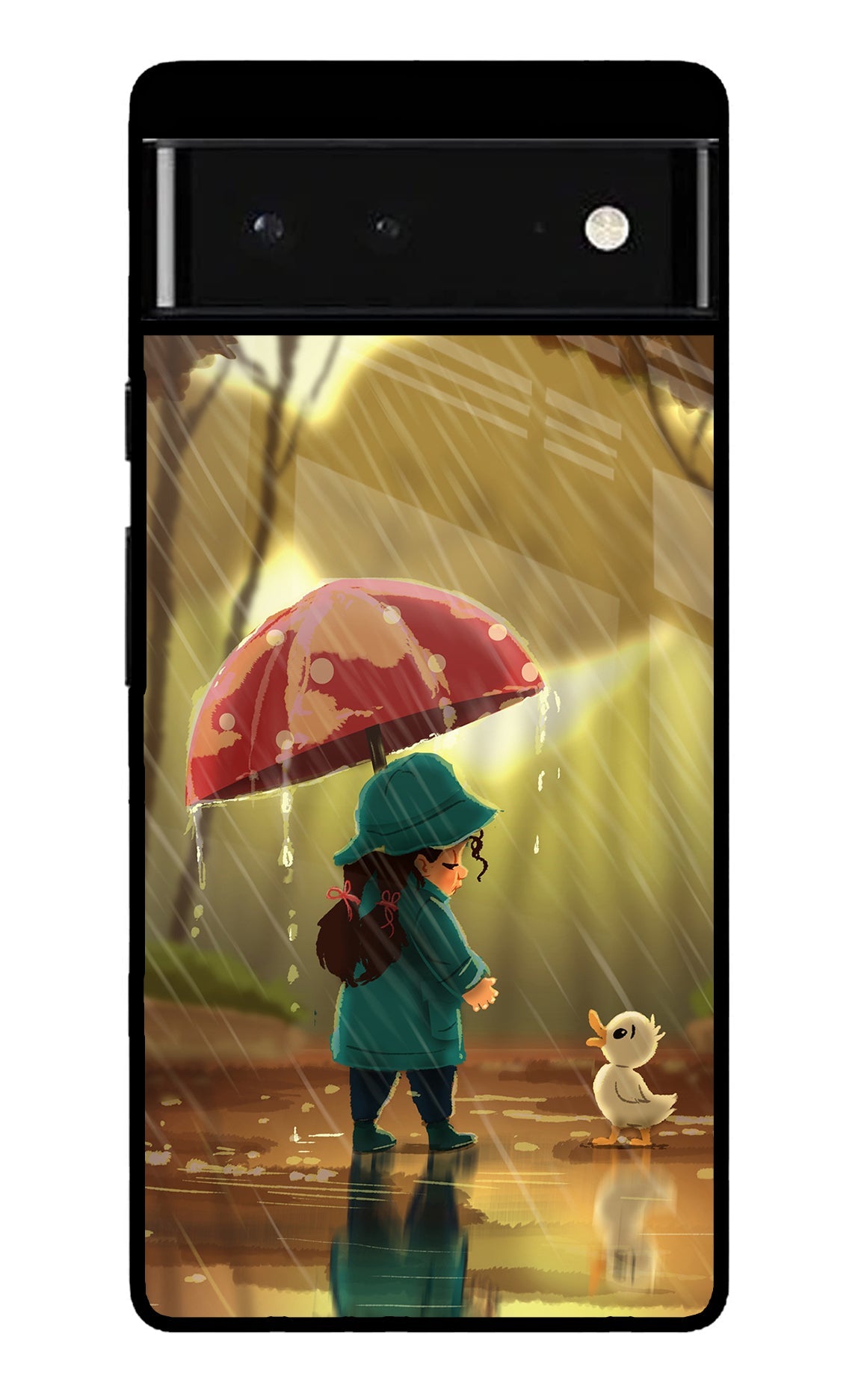 Rainy Day Google Pixel 6 Glossy Case