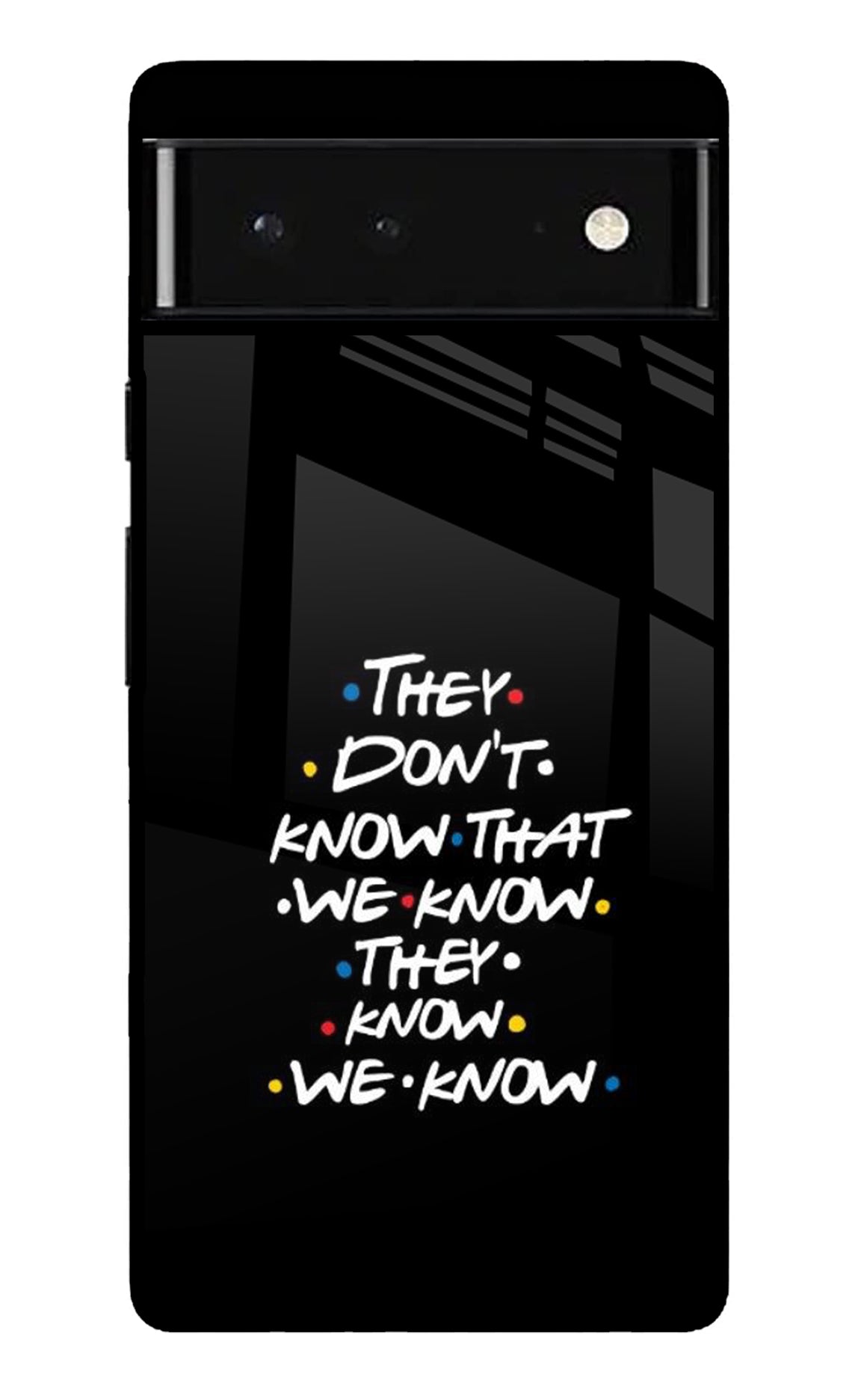 FRIENDS Dialogue Google Pixel 6 Glossy Case