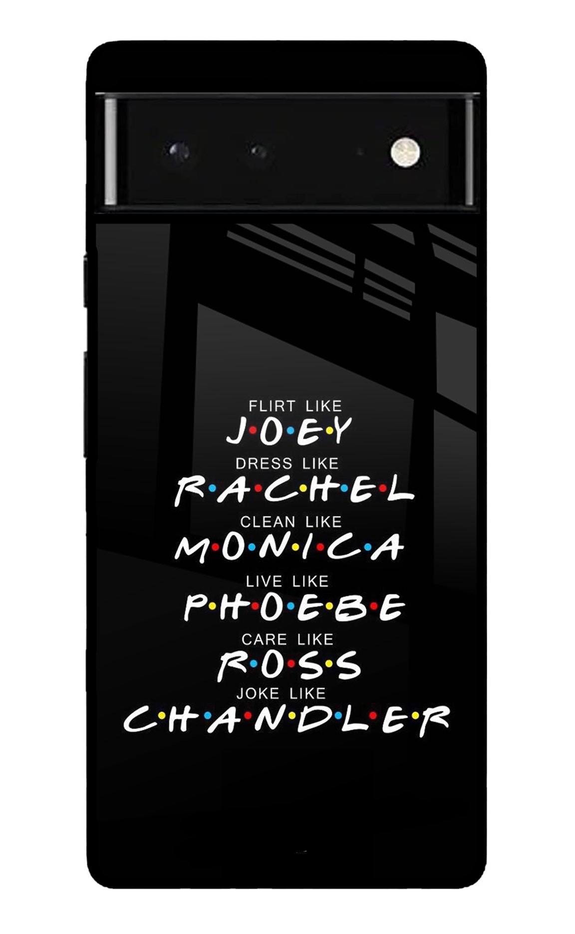 FRIENDS Character Google Pixel 6 Glossy Case