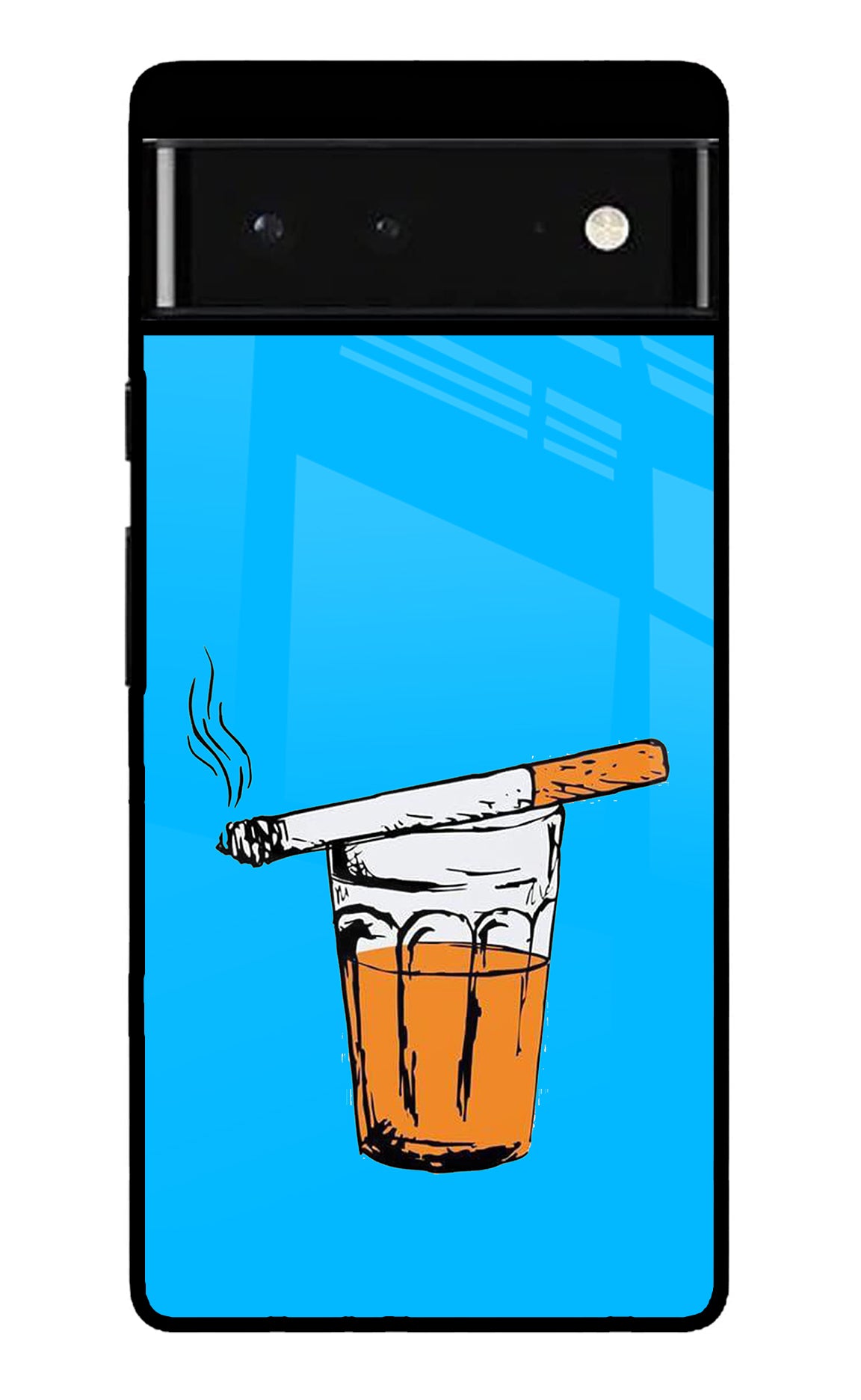 Chai Sutta Google Pixel 6 Glossy Case