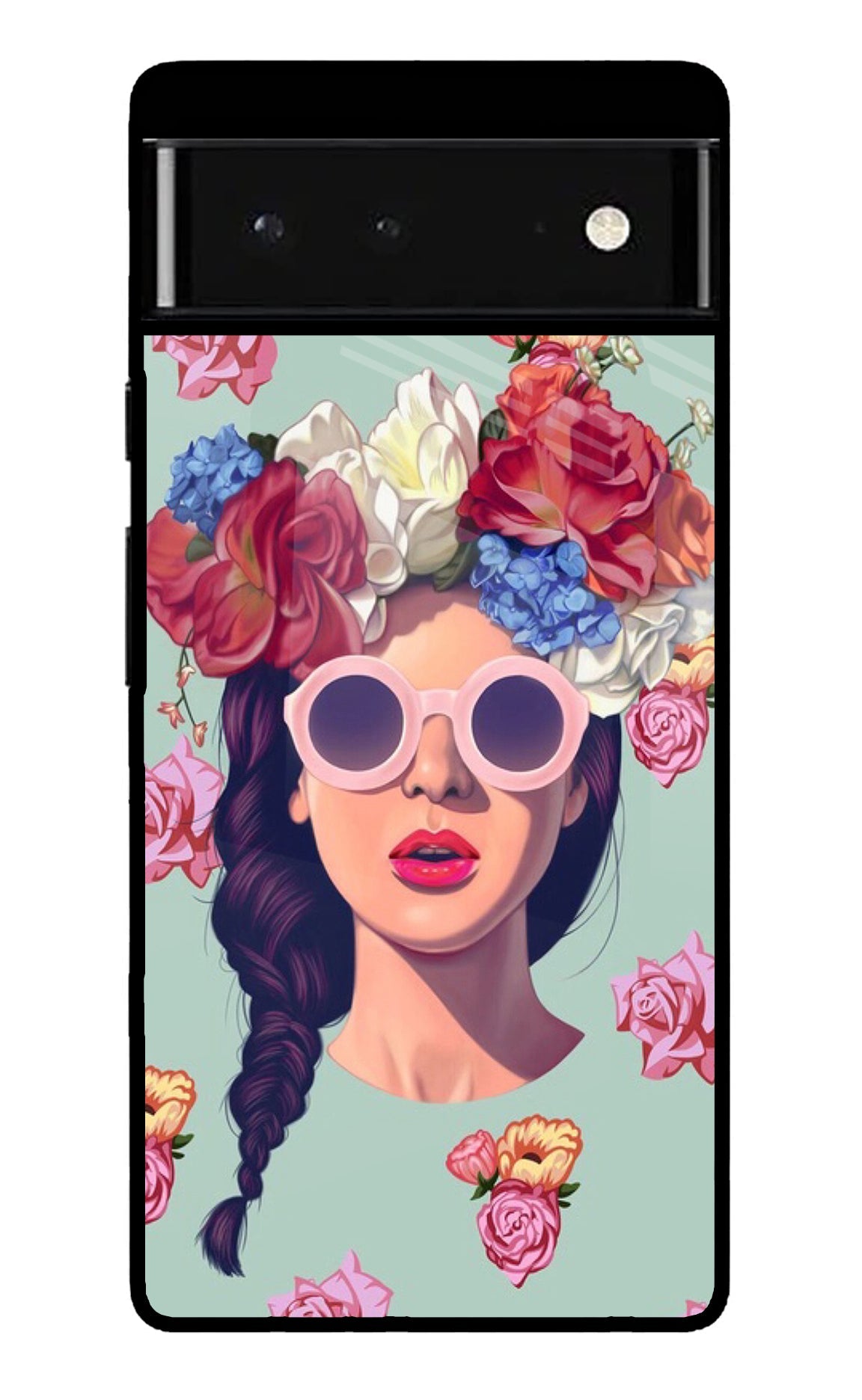 Pretty Girl Google Pixel 6 Glossy Case