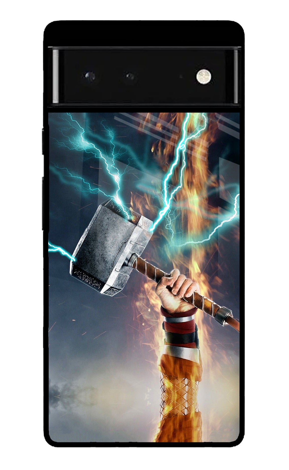 Thor Hammer Mjolnir Google Pixel 6 Glossy Case