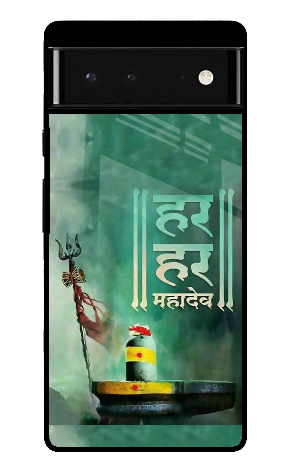 Har Har Mahadev Shivling Google Pixel 6 Glossy Case