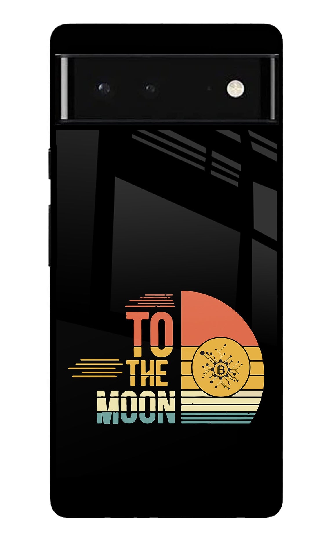 To the Moon Google Pixel 6 Glossy Case