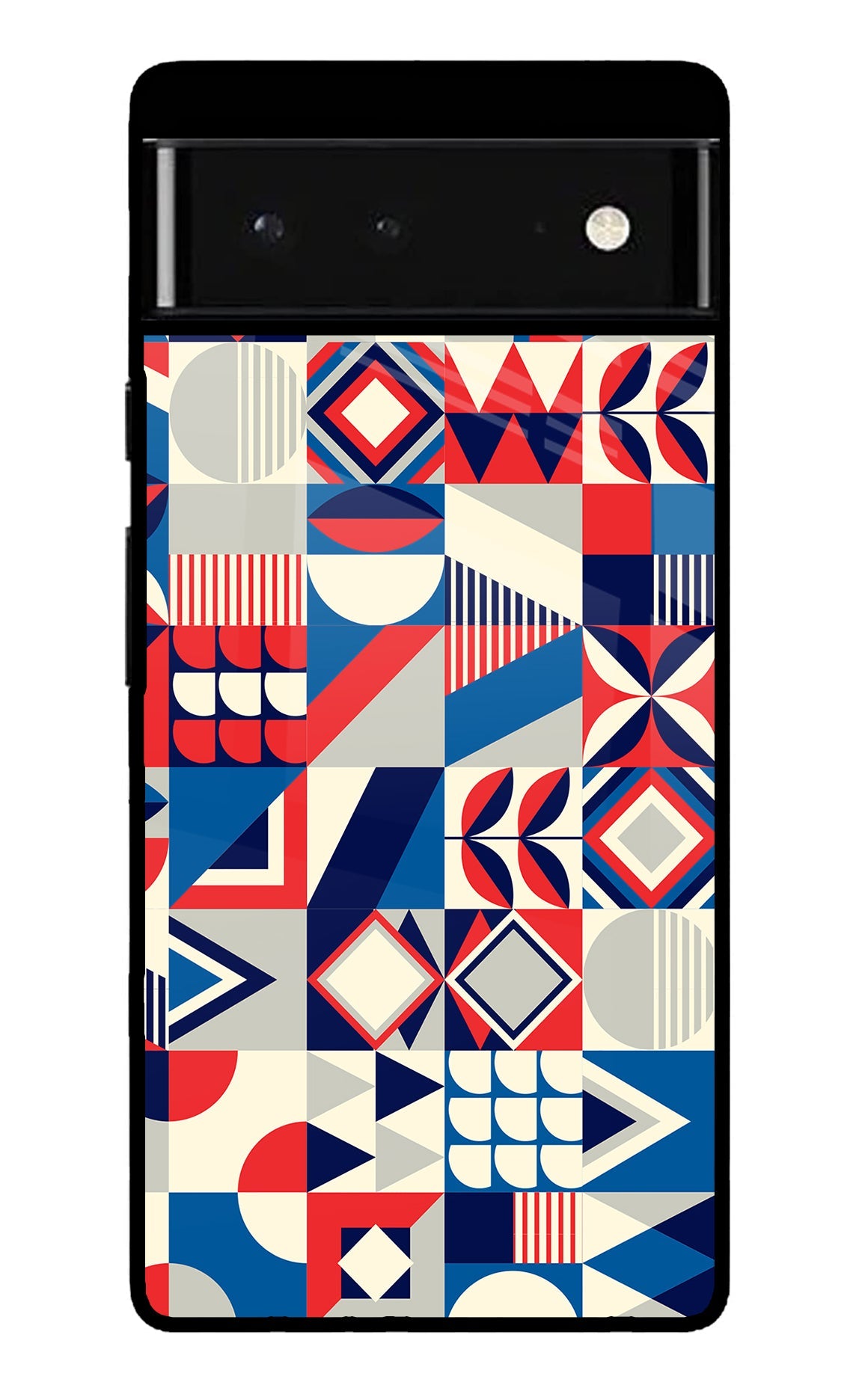 Colorful Pattern Google Pixel 6 Glossy Case