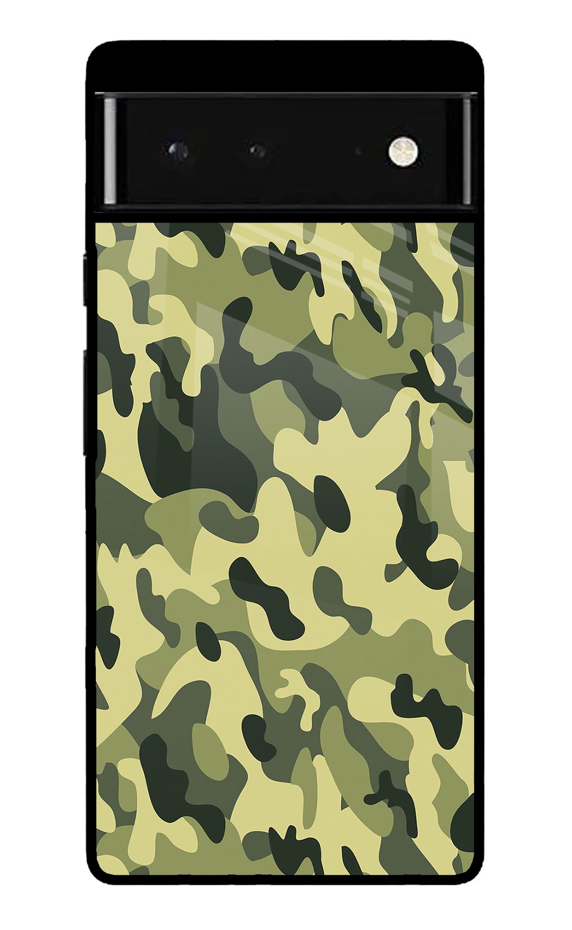 Camouflage Google Pixel 6 Glossy Case
