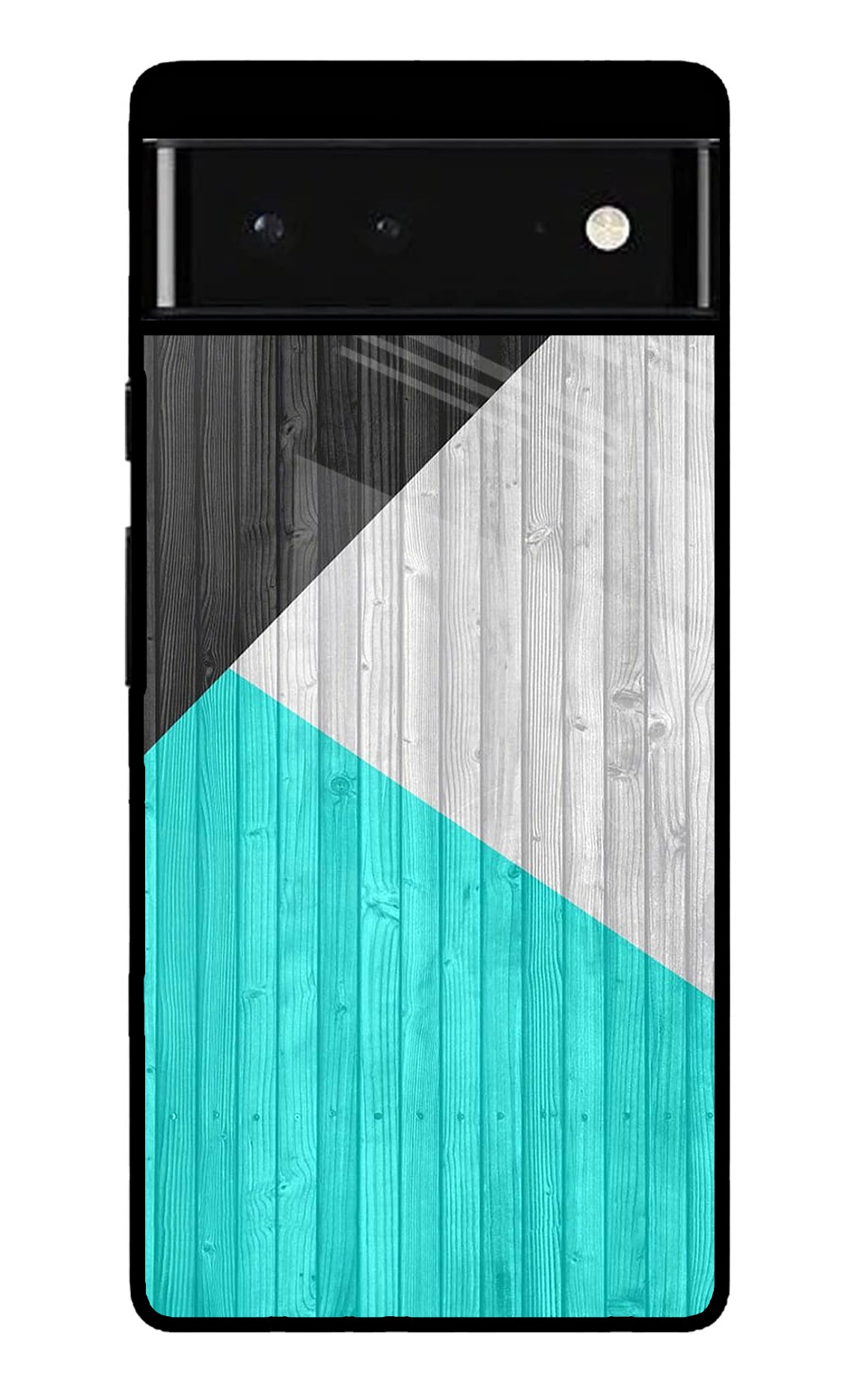 Wooden Abstract Google Pixel 6 Glossy Case