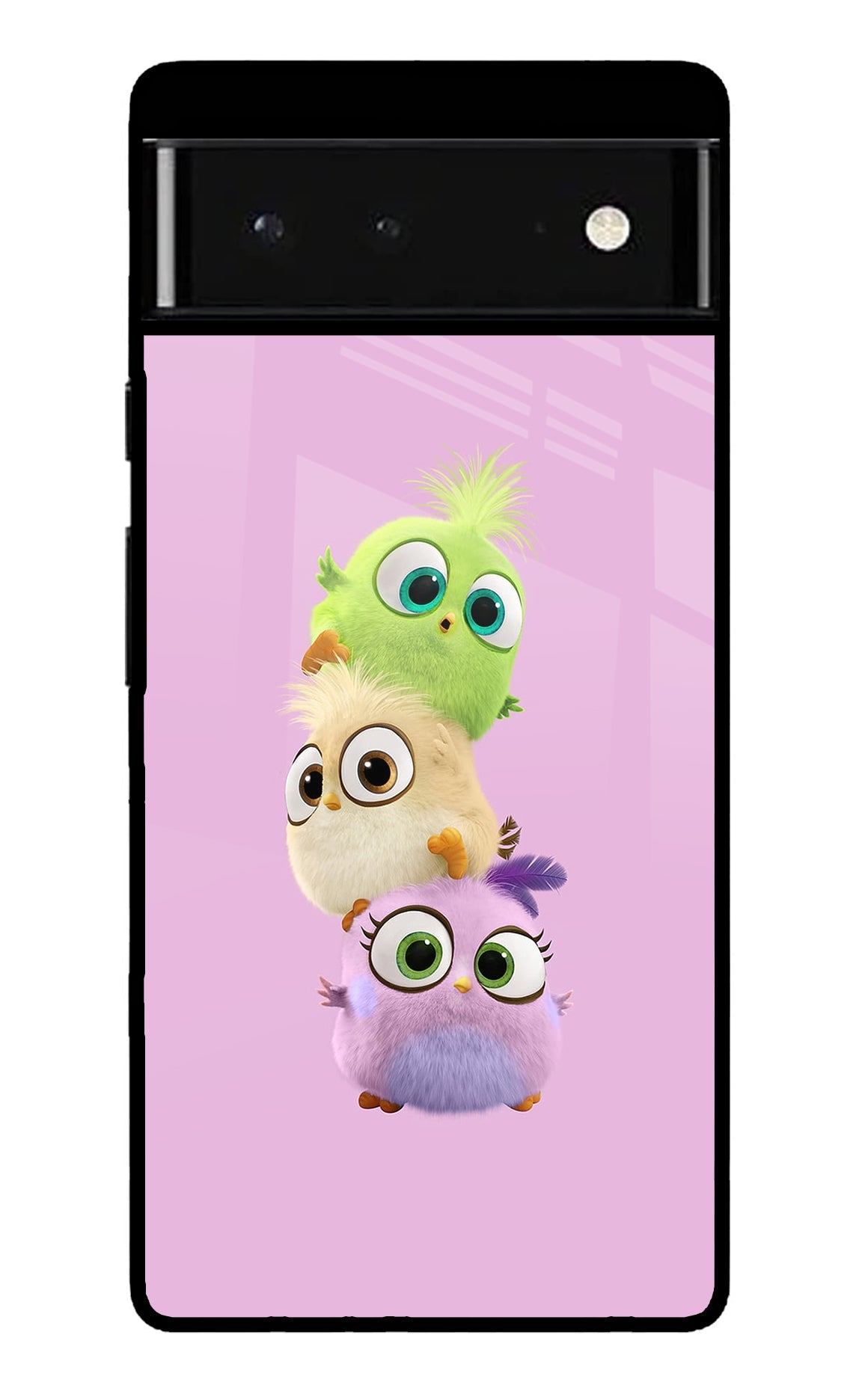 Cute Little Birds Google Pixel 6 Glossy Case