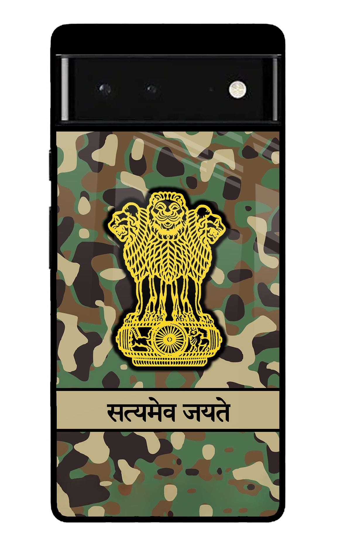 Satyamev Jayate Army Google Pixel 6 Glossy Case