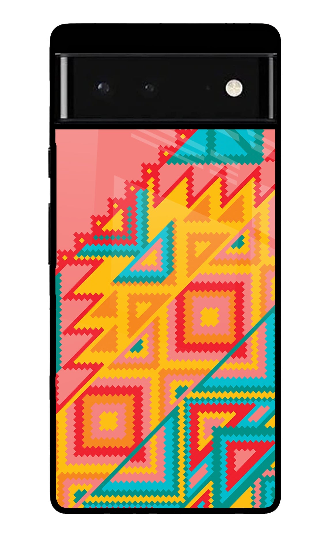 Aztec Tribal Google Pixel 6 Glossy Case