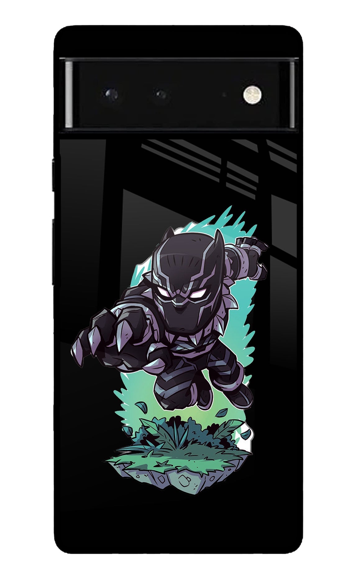 Black Panther Google Pixel 6 Glossy Case