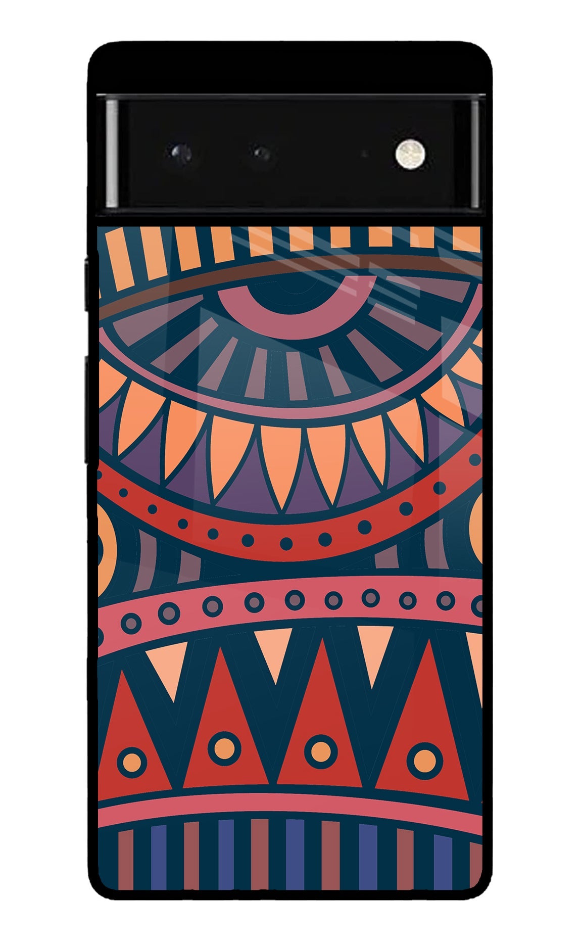 African Culture Design Google Pixel 6 Glossy Case