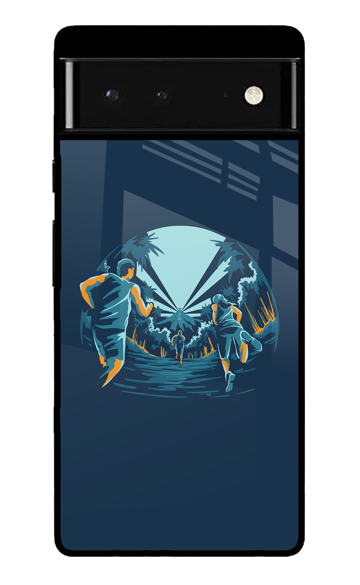 Team Run Google Pixel 6 Glossy Case