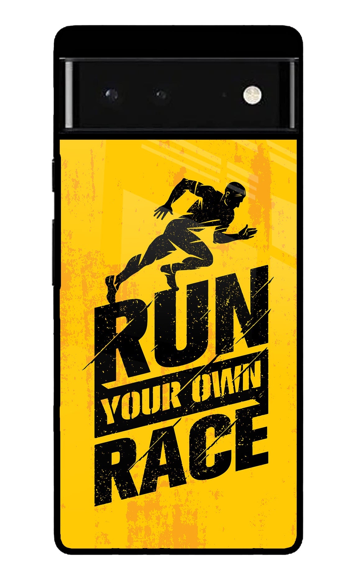 Run Your Own Race Google Pixel 6 Glossy Case