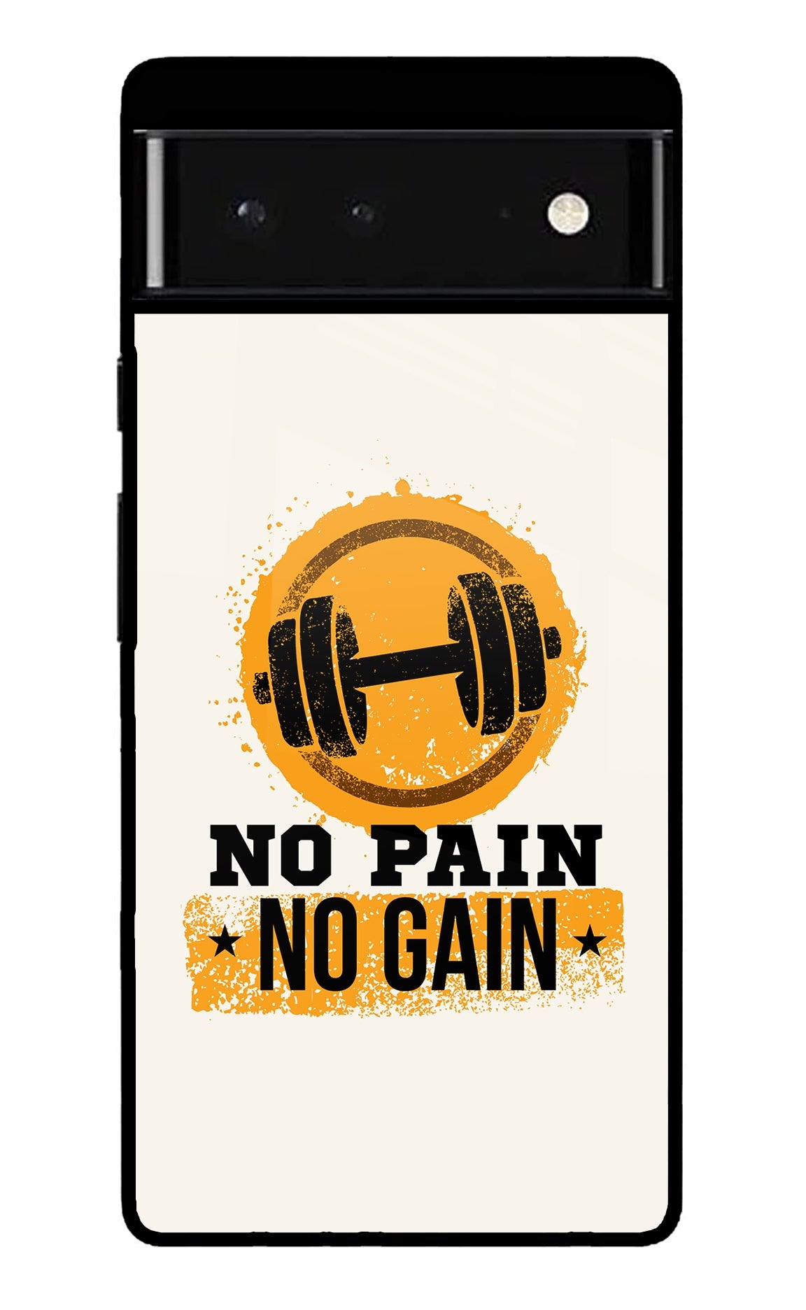 No Pain No Gain Google Pixel 6 Glossy Case