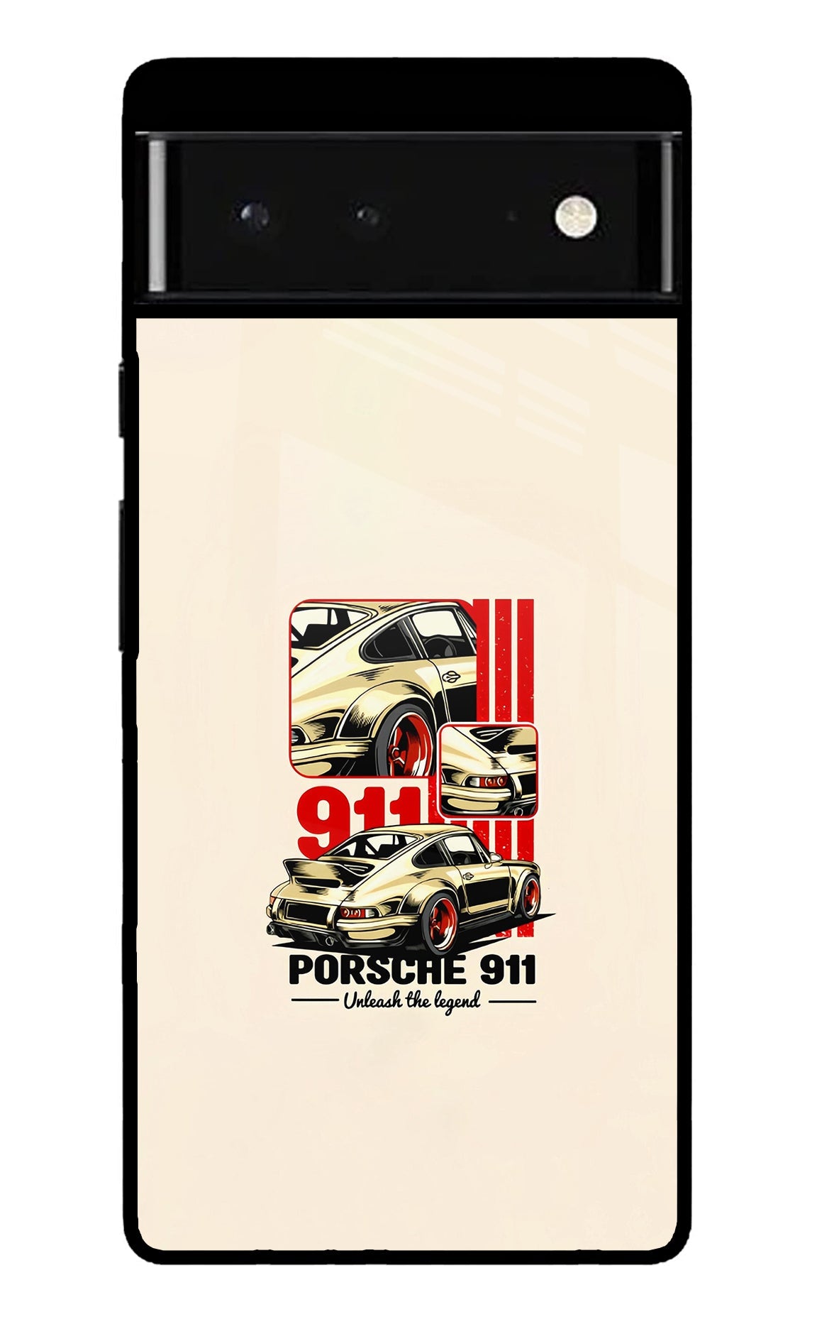 Classic Porsche 911 Google Pixel 6 Glossy Case