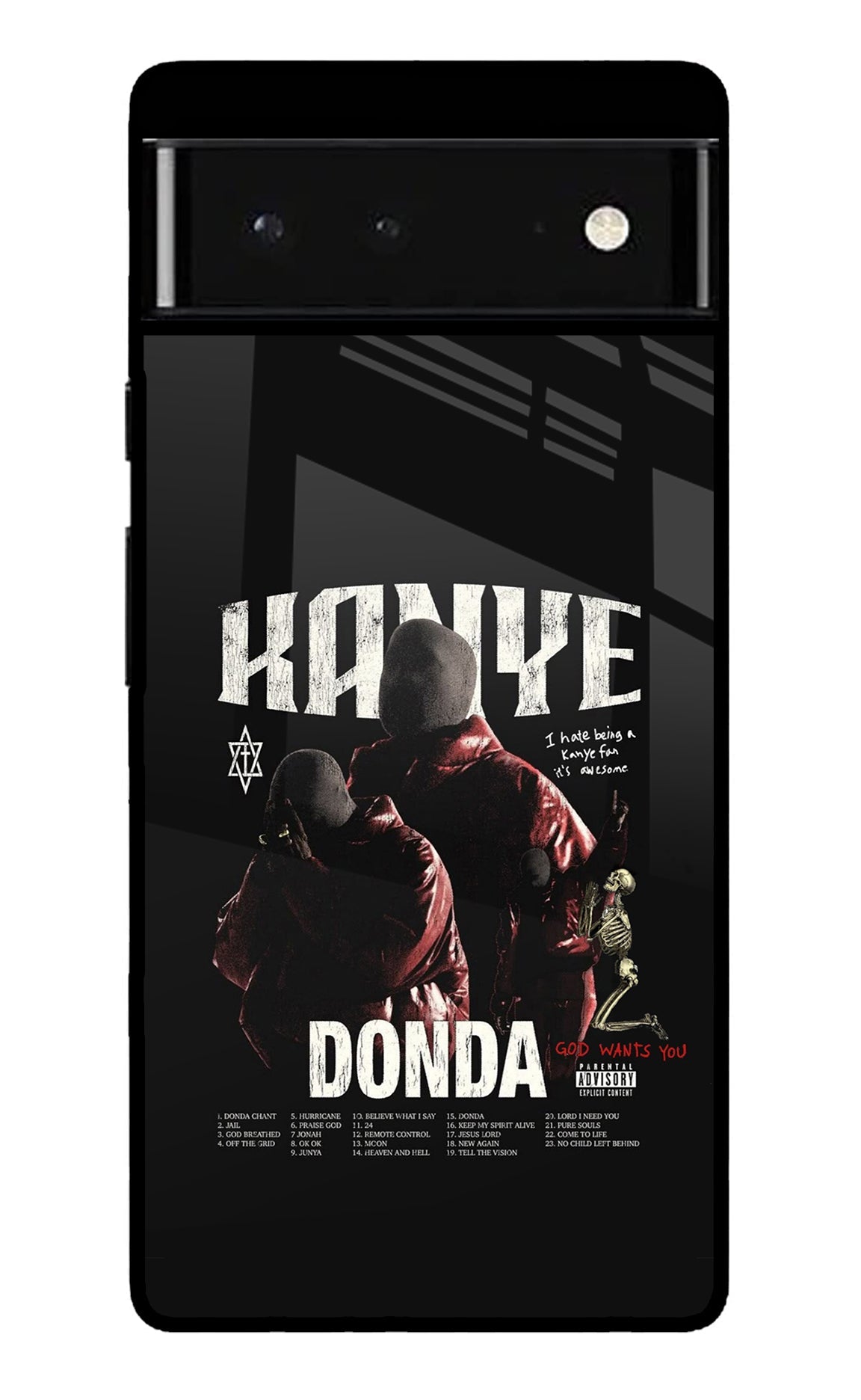 Donda Kanye West Google Pixel 6 Glossy Case