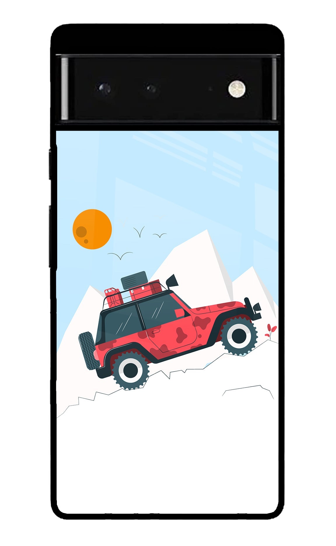Mountain Trail Beast Google Pixel 6 Glossy Case