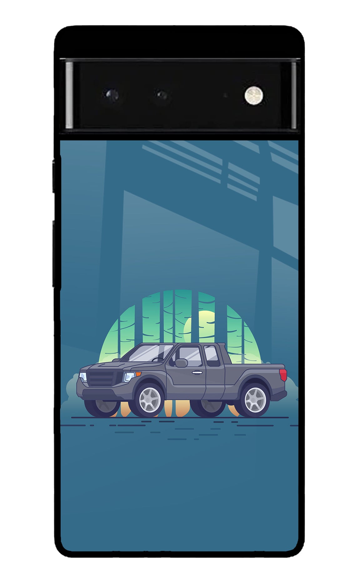 Retro Garage Vibe Google Pixel 6 Glossy Case
