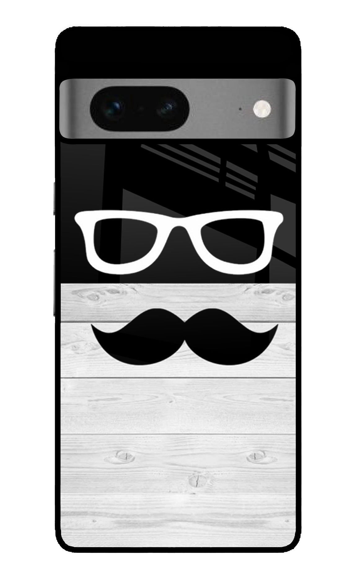 Mustache Google Pixel 7 Glossy Case