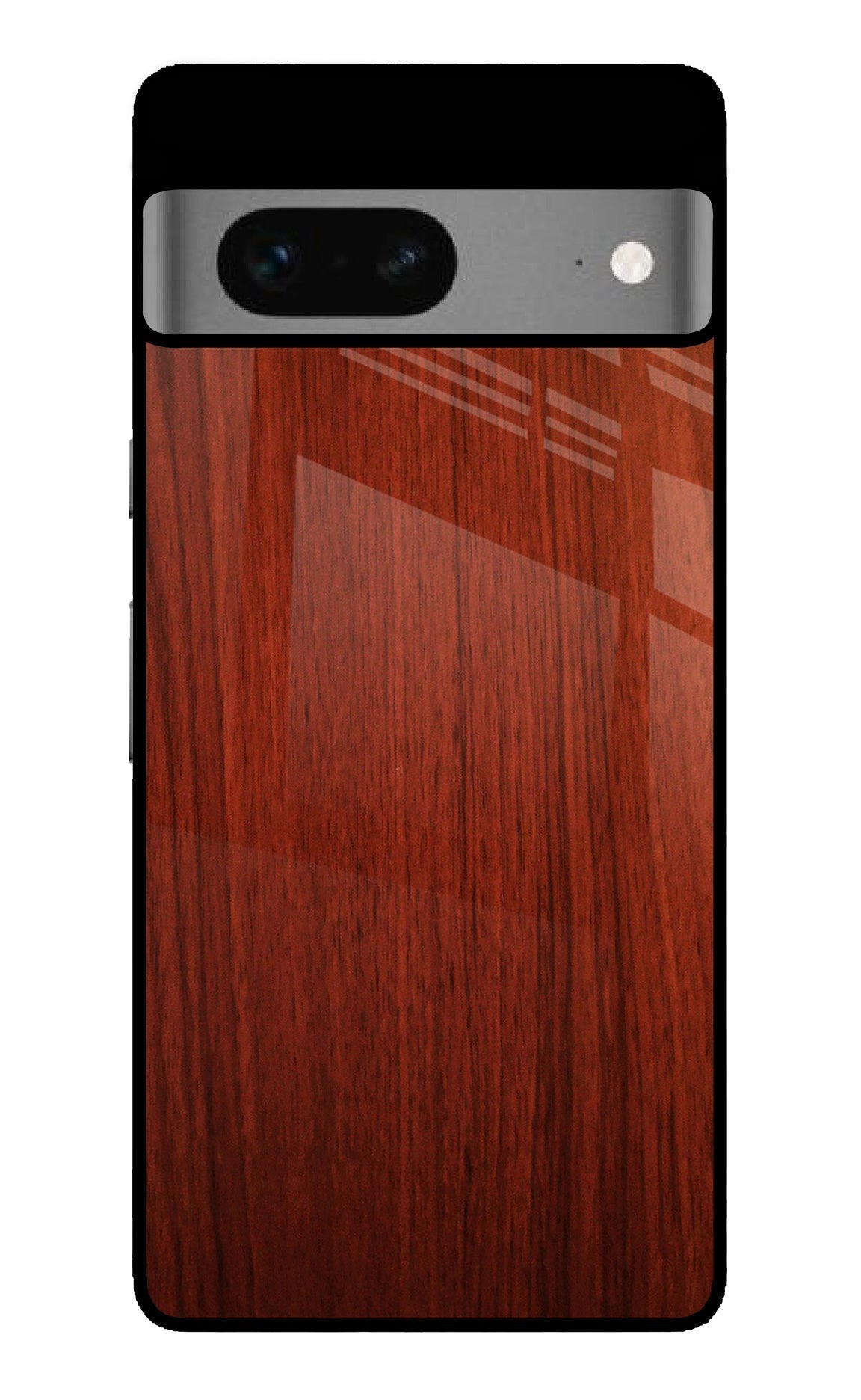 Wooden Plain Pattern Google Pixel 7 Glossy Case