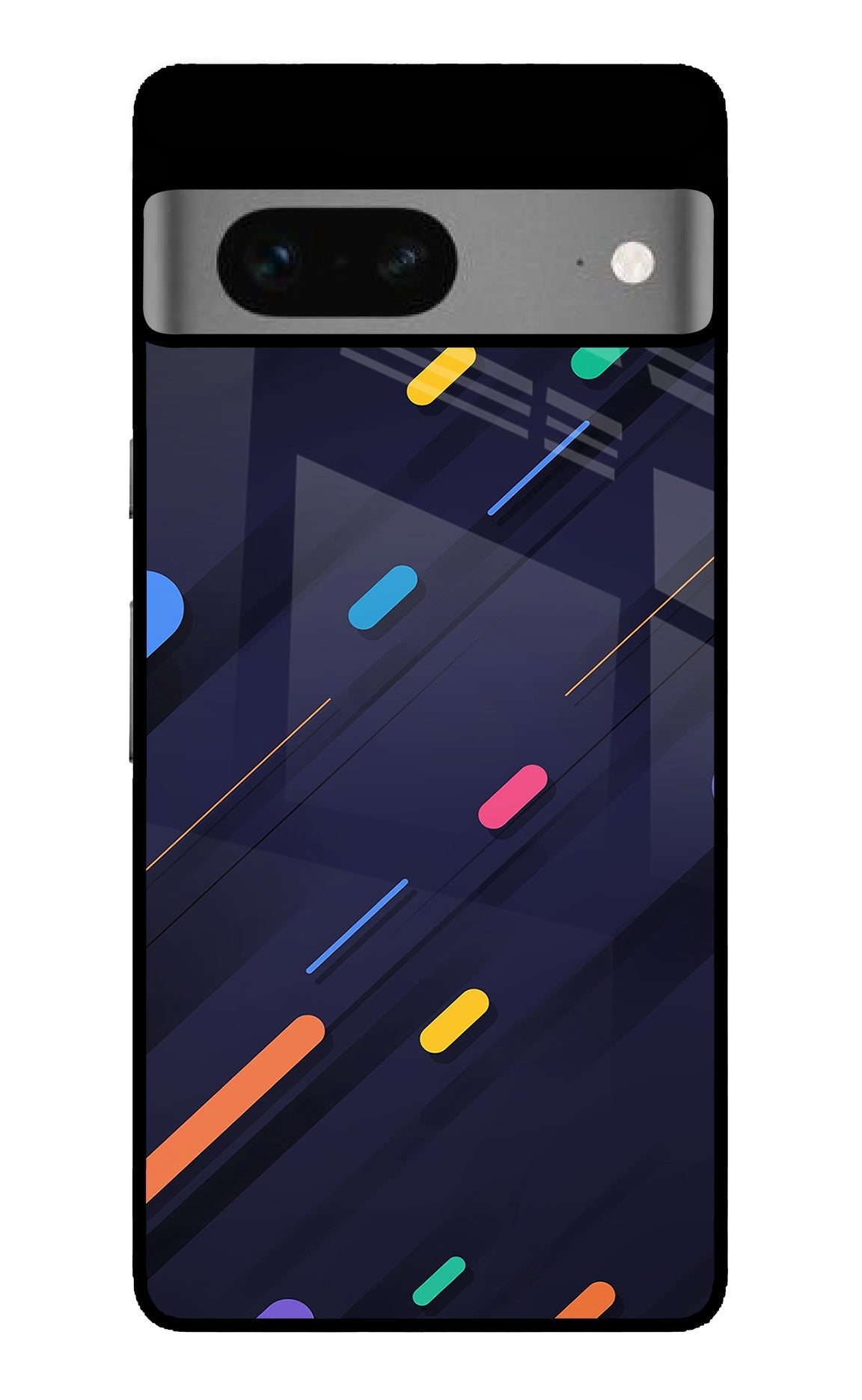 Abstract Design Google Pixel 7 Glossy Case