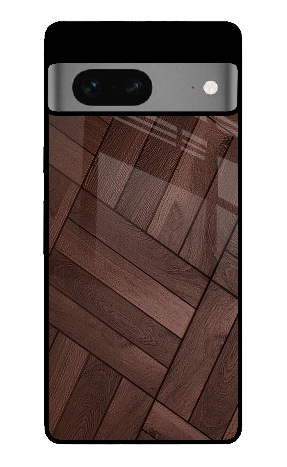 Wooden Texture Design Google Pixel 7 Glossy Case
