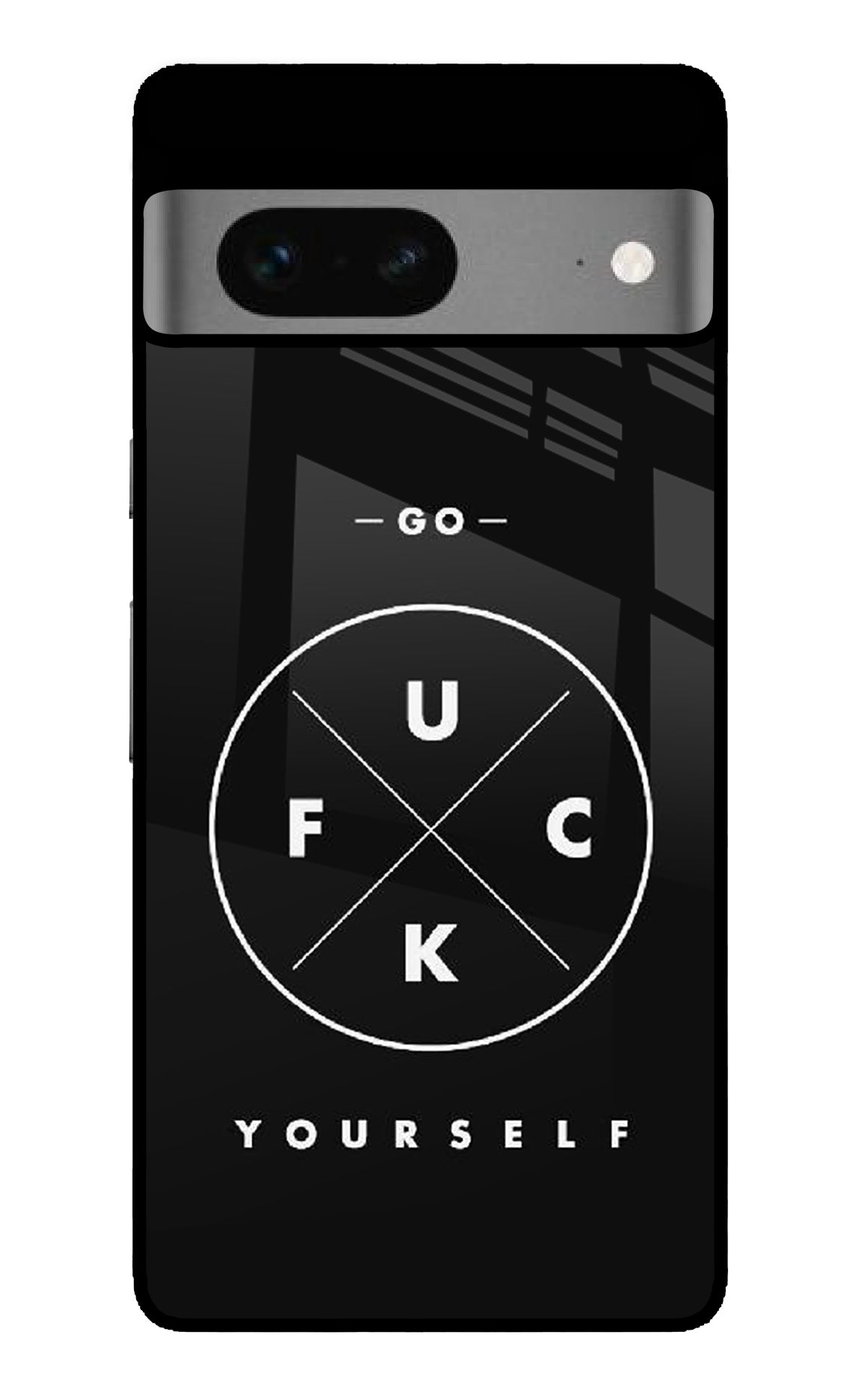 Go Fuck Yourself Google Pixel 7 Glossy Case