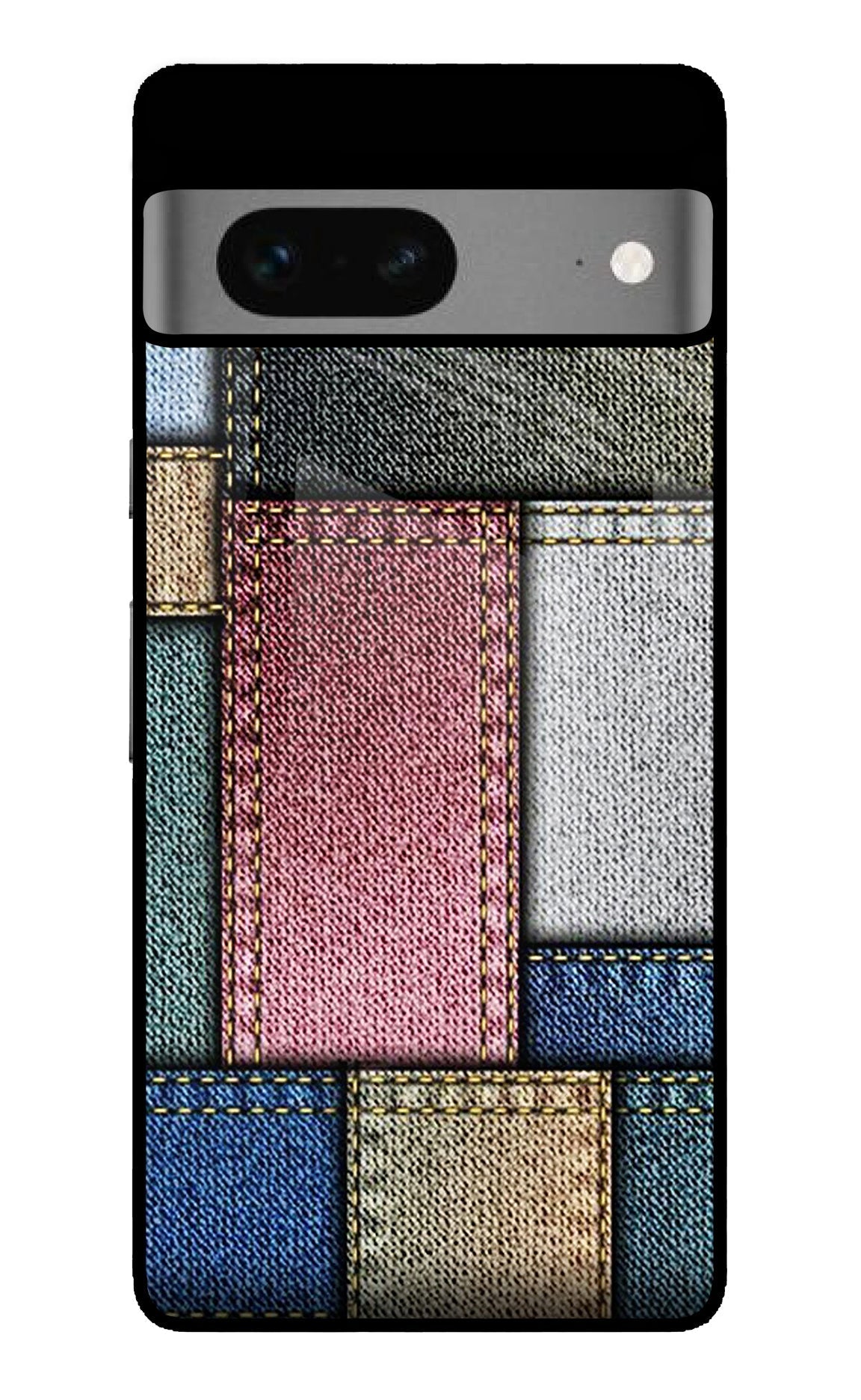Multicolor Jeans Google Pixel 7 Glossy Case
