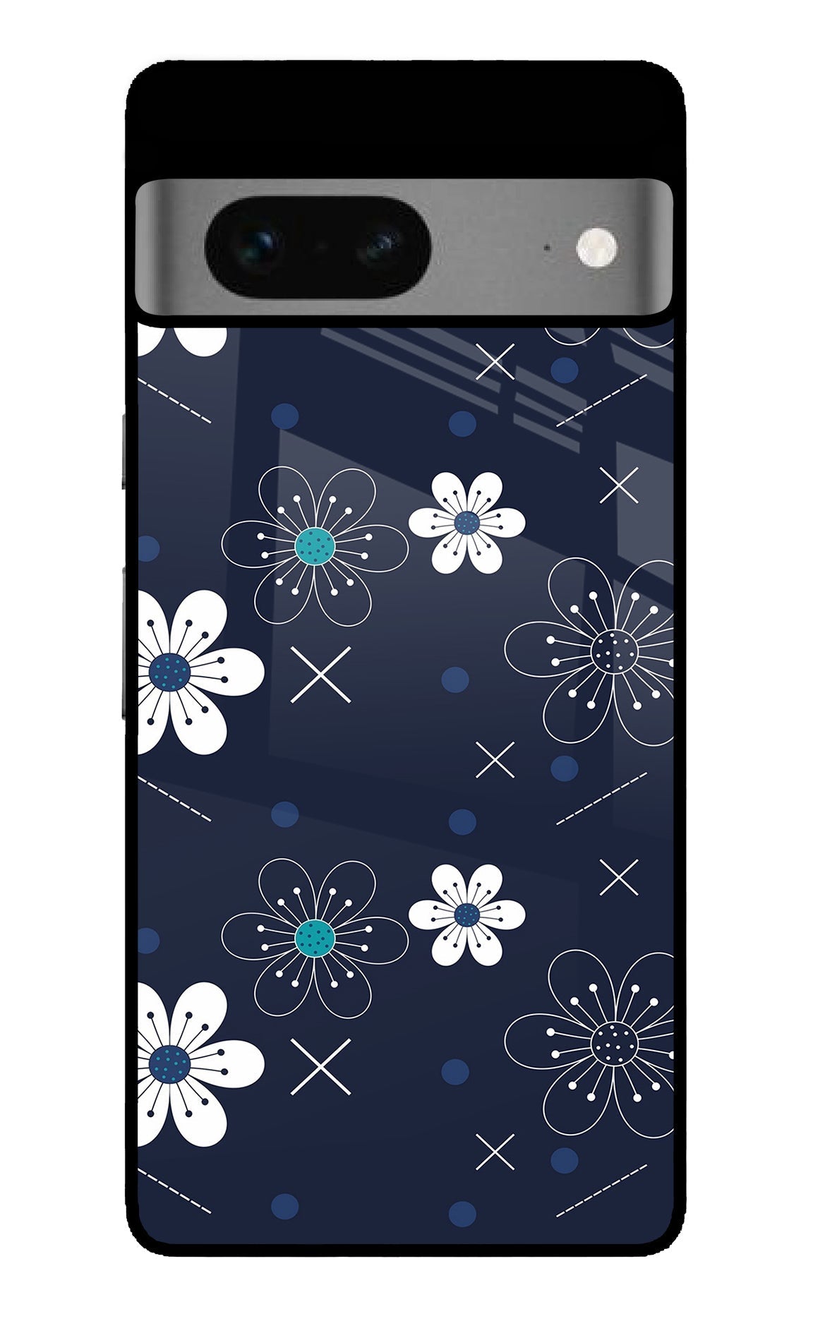 Flowers Google Pixel 7 Glossy Case