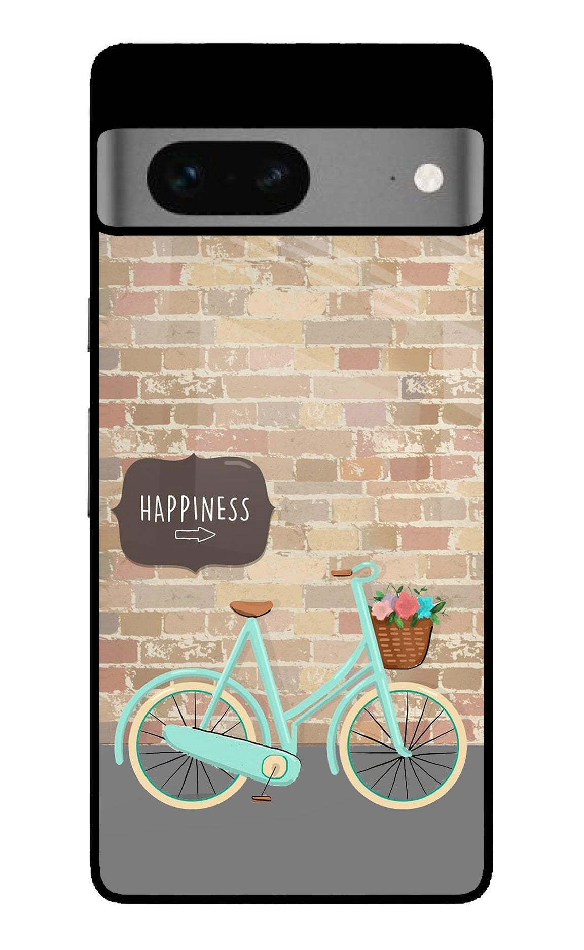 Happiness Artwork Google Pixel 7 Glossy Case