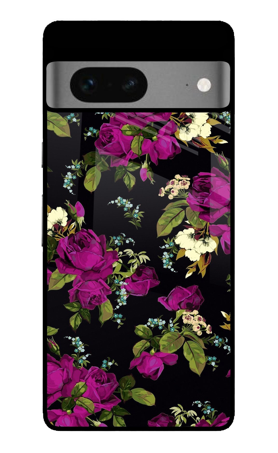 Flowers Google Pixel 7 Glossy Case