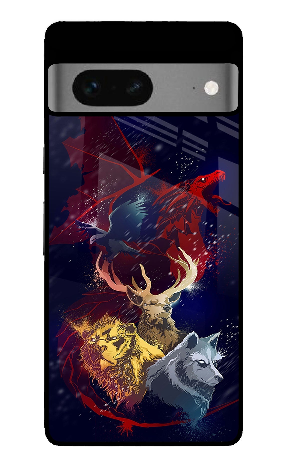 Game Of Thrones Google Pixel 7 Glossy Case
