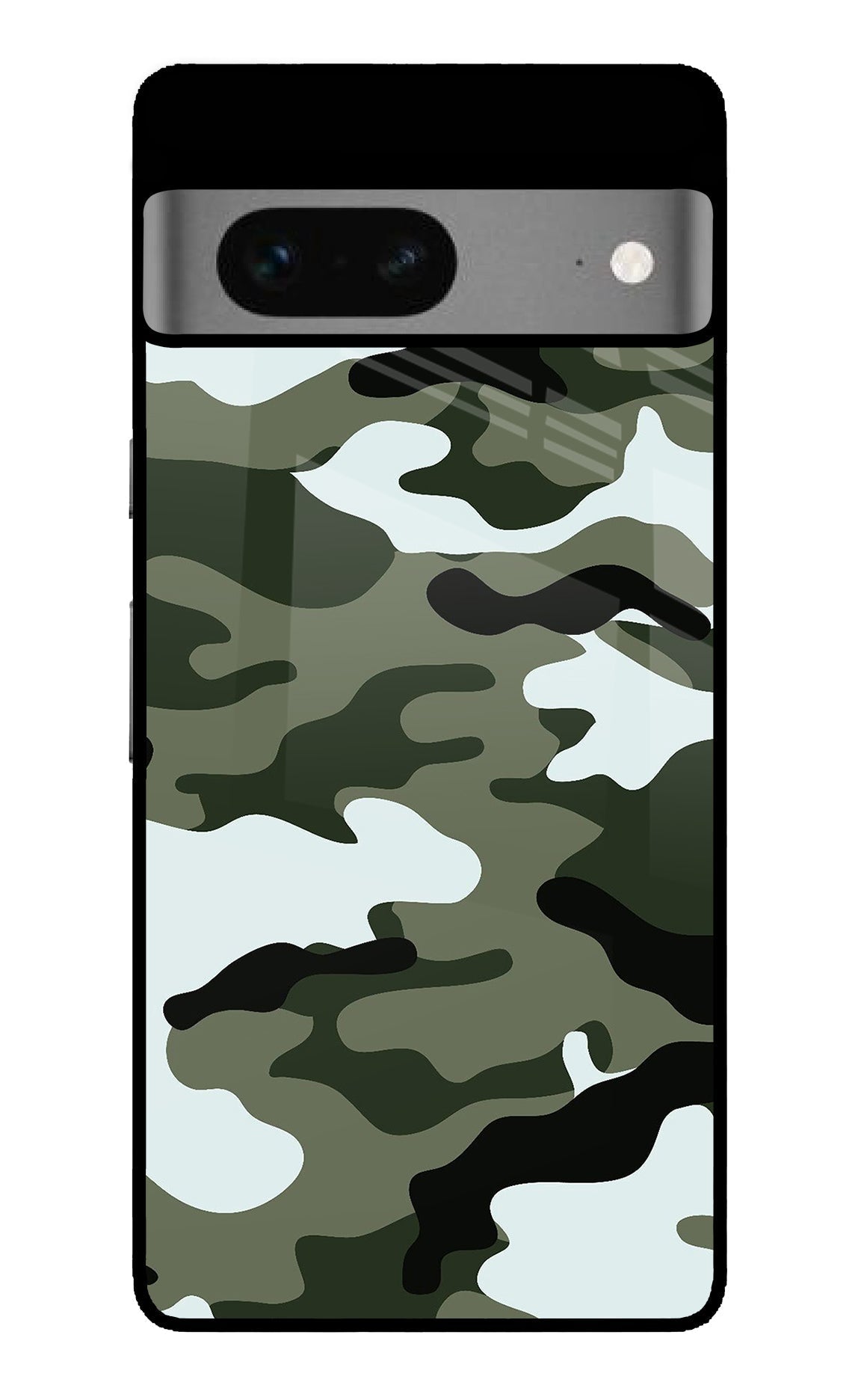 Camouflage Google Pixel 7 Glossy Case