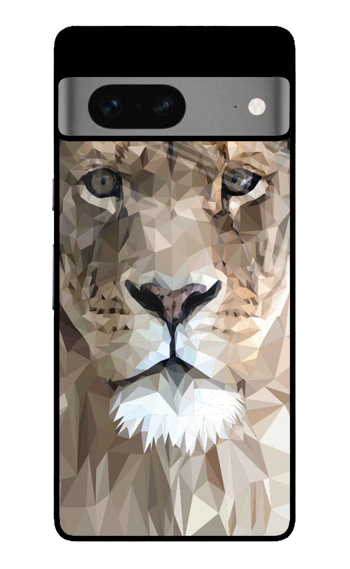 Lion Art Google Pixel 7 Glossy Case