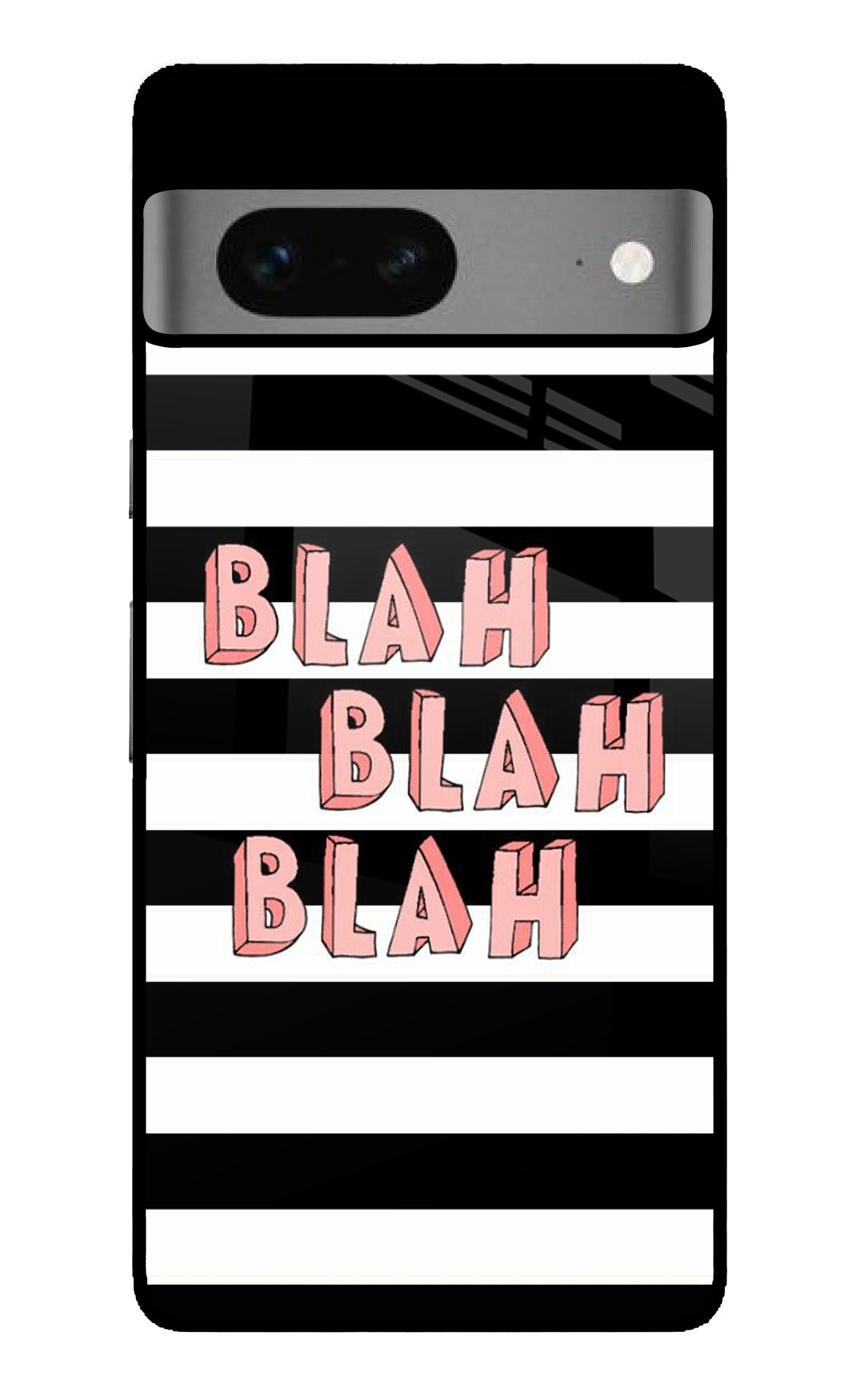 Blah Blah Blah Google Pixel 7 Glossy Case
