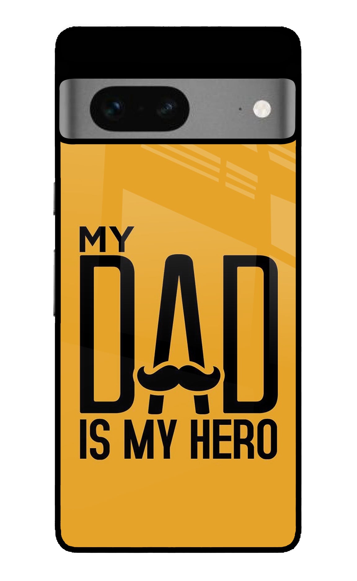 My Dad Is My Hero Google Pixel 7 Glossy Case