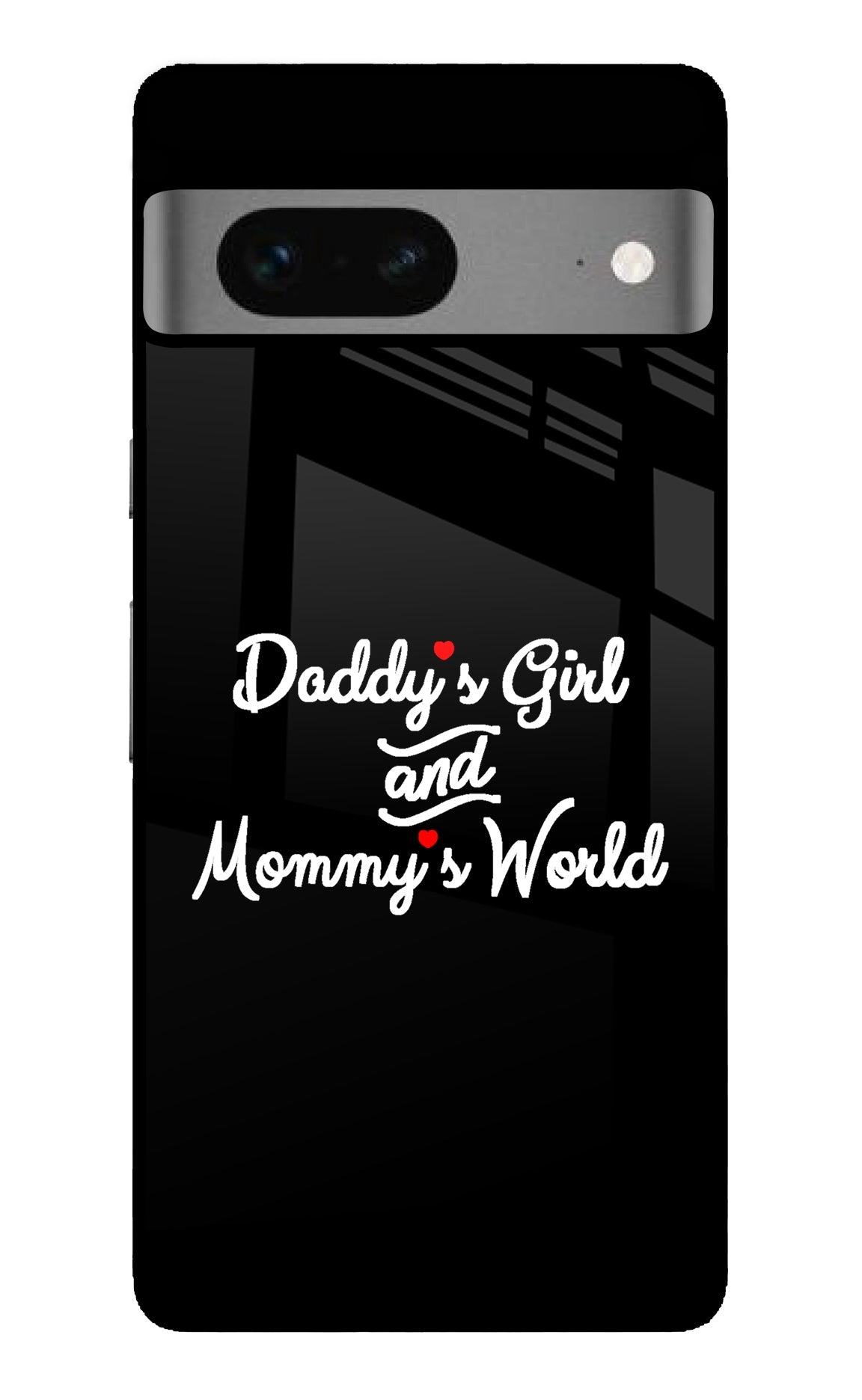 Daddy's Girl and Mommy's World Google Pixel 7 Glossy Case
