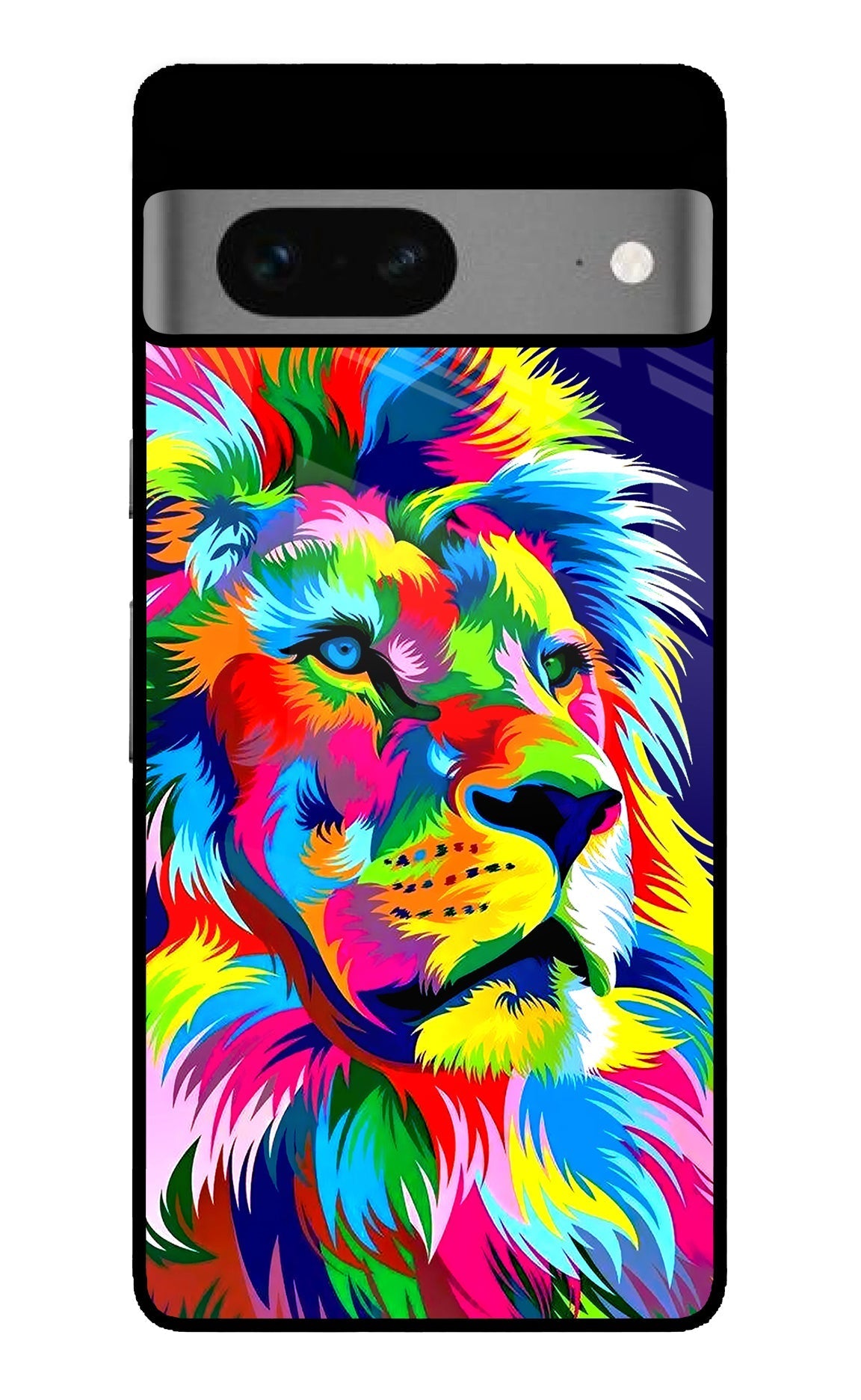 Vector Art Lion Google Pixel 7 Glossy Case