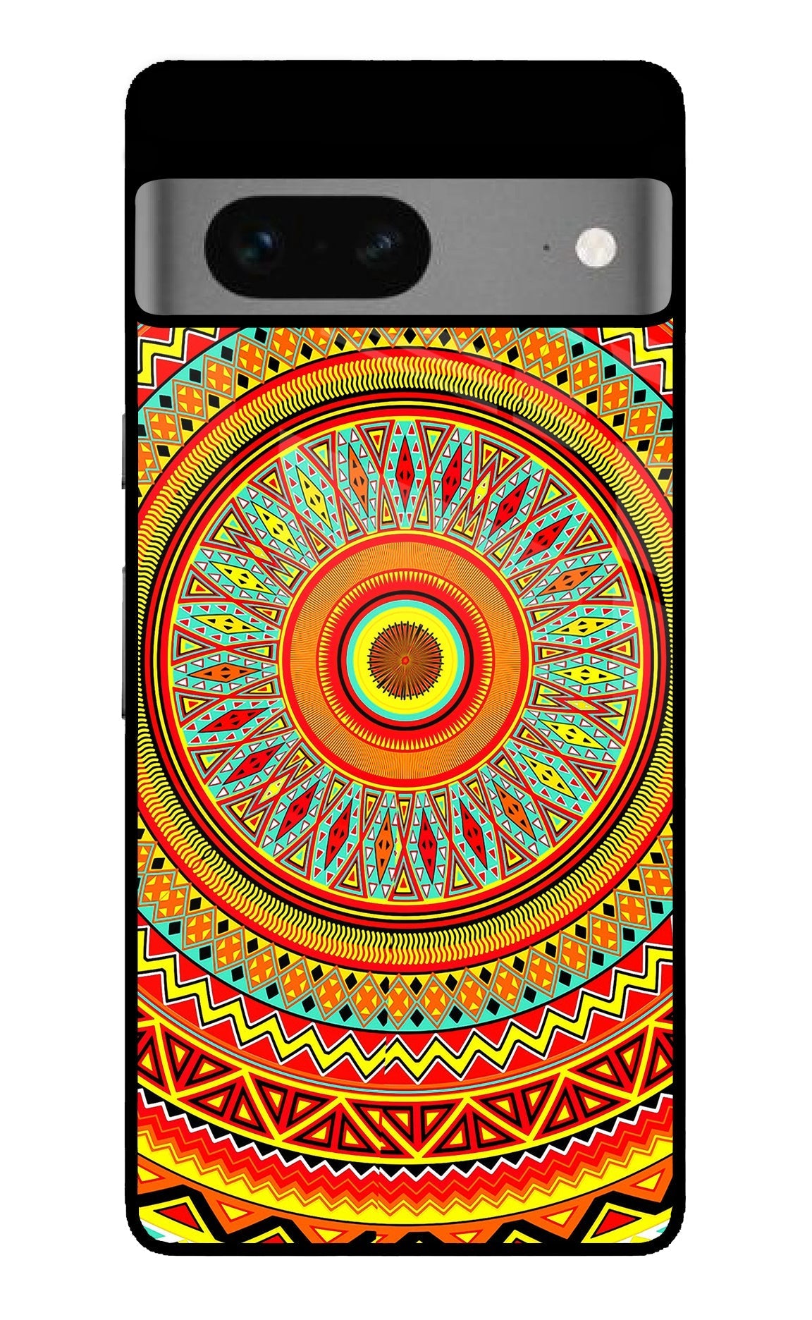 Mandala Pattern Google Pixel 7 Glossy Case