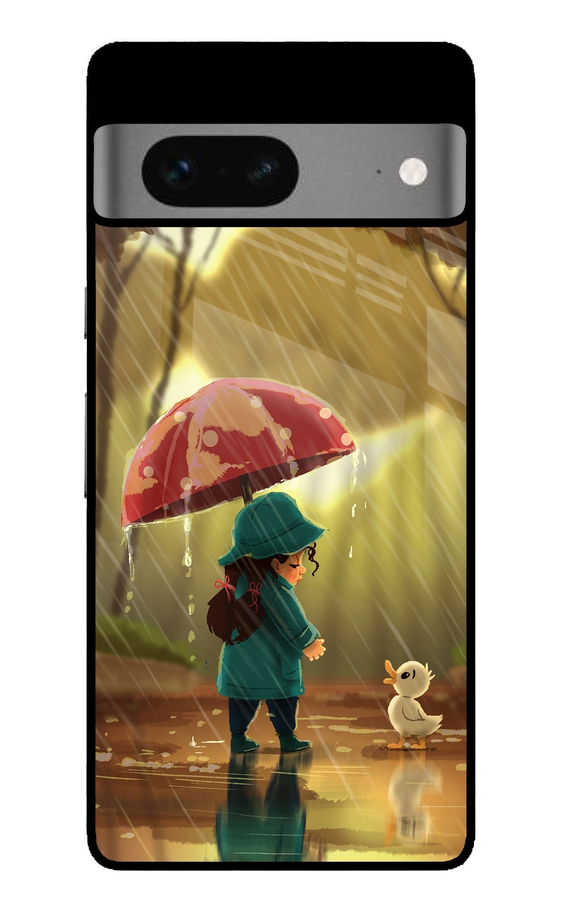 Rainy Day Google Pixel 7 Glossy Case